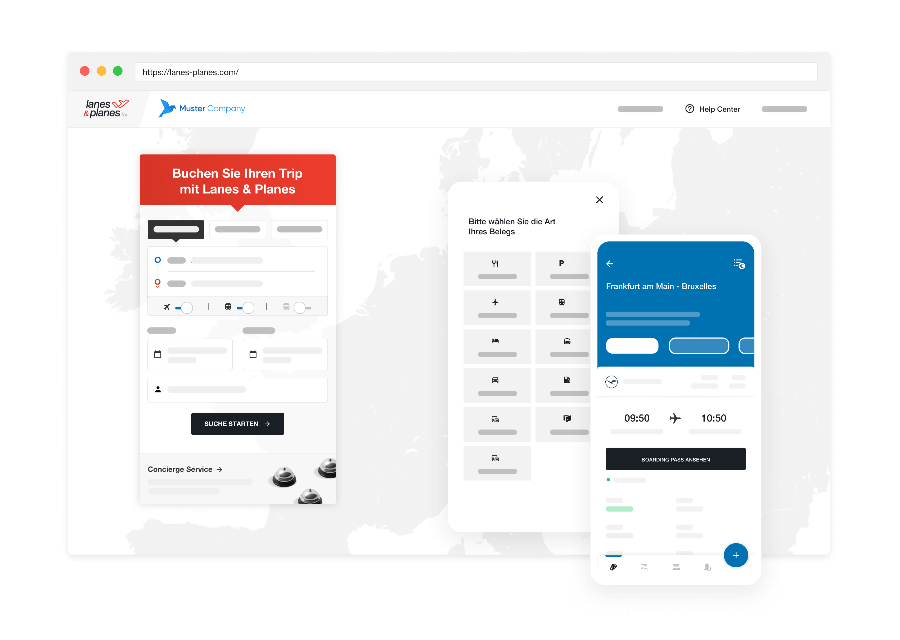 screenshot of Lanes & Planes